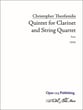 Quintet for Clarinet and String Quartet cover